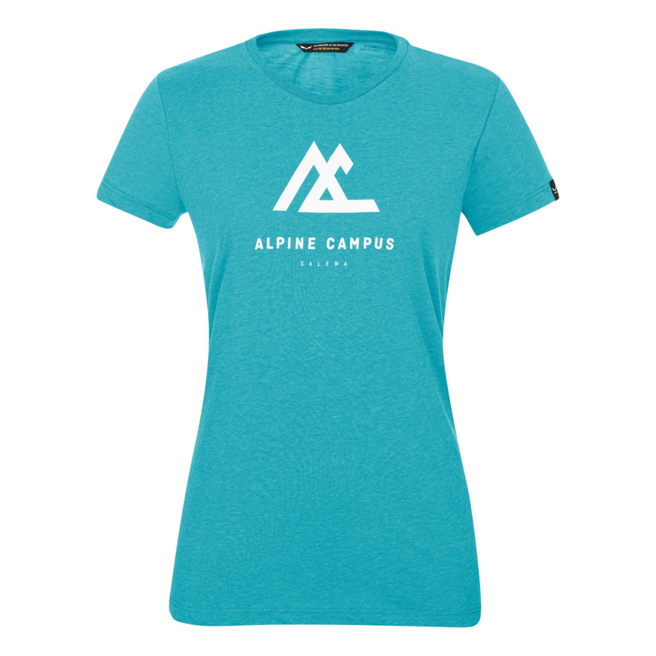 Camisetas Mujer Chile - Salewa Frames Dry Short Sleeve - Azules - KPYZ-12095